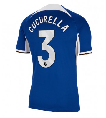 Chelsea Marc Cucurella #3 Primera Equipación 2023-24 Manga Corta